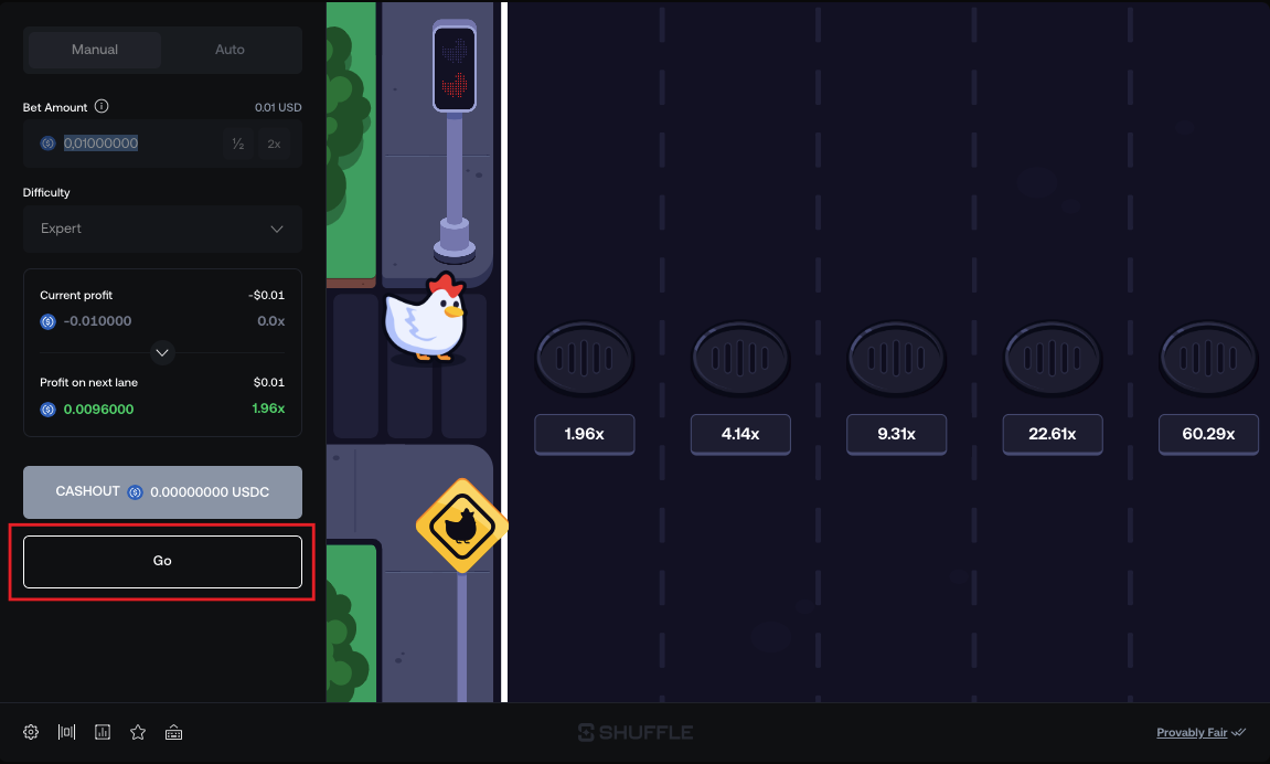 How to Play Shuffle Chicken game